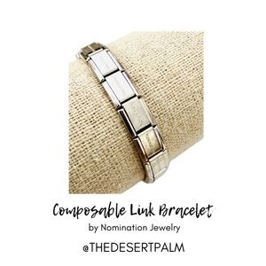 Nomination Composable Base Link Bracelet | Stainless Steel | 18 Links